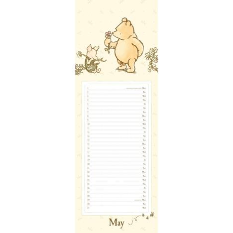Winnie the Pooh 2017 Classic Slim Calendar Extra Image 2